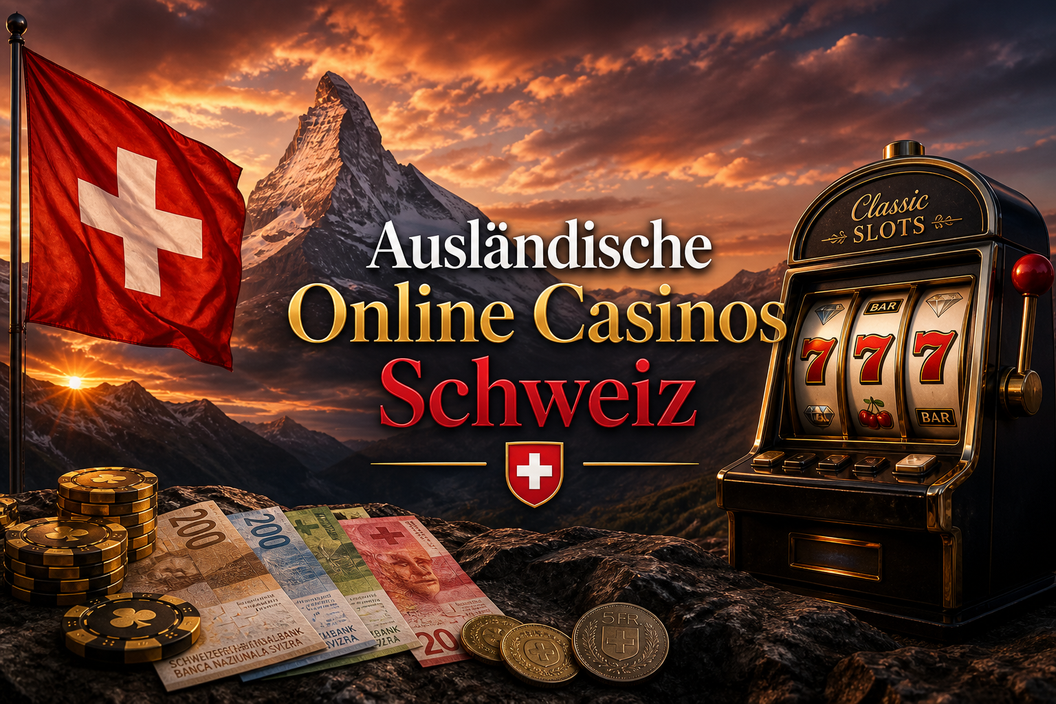 Casinò online internazionali e casino online stranieri per giocatori svizzeri